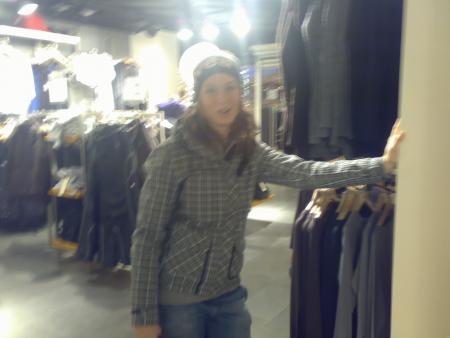 at the mall