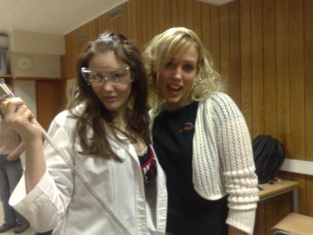 at school